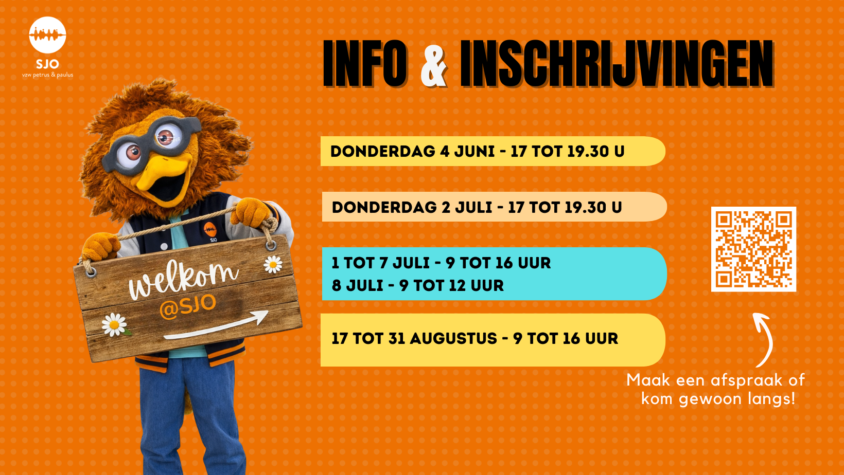 Openingsurenvakantie